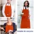 Custom Logo Professional Apron With Pocket Kitchen Apron Cooking Cafeing Gardening BBQ Grill apron