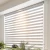 Import Custom-Made Roller Blind And Shade Black Out Zebra Blinds Wholesale from China