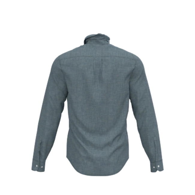 Custom Poplin 100% Cotton Breathable Spring Turn-Down Collar Full Sleeve Men Shirts