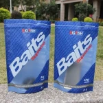 custom printed heat seal clear window stand up ziplock aluminum foil bath salts packaging bags