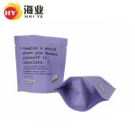 Custom Printed Heat Seal Plastic Chocolate Food Grade Packaging Bag