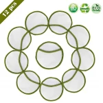 Custom Private Label Reusable Microfiber Cotton Face Cleansing Magic Makeup Remover Pads