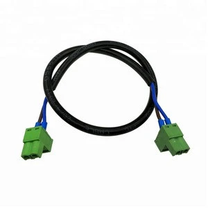 Custom PVC usb 2.0 type A 5 core wire extension cable assembly for PCB