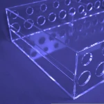 Custom quartz slot / quartz diversion trench