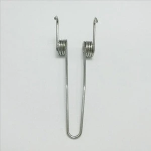 Custom stainless steel double coiled torsion spring for recessed led downlight
