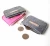 Import Custom Text Name Initials on Leather Handmade Wool Felt Coin Purses from China