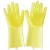 Import Custom Wholesale Reusable Eco-friendly Stock Silicone Blue Dish Scrubbing Cleaning Gloves from China