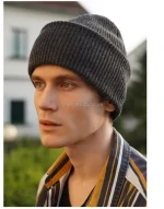 Custom Winter Cap Designer Men Unisex Fisherman Warm Wool Skull Cap Knitted Beanie Hats Beanies Winter Hat