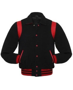 custom wool / satin / cotton varsity college baseball letterman jackets