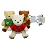 Customized Branded music Plush Toy Teddy Bear Soft Toy With T-shirt Classic Stuffed Animal Teddy