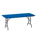 Customized Color  Design 72'' Folding Plastic  Banquet Table