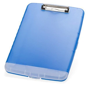 Customized Folding Types Plastic Storage Medical Clipboards With Metal Clip/Notebook/Magic Ruler For Nursing