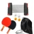 Customized Long Handle Ping Pong Bat Professional Poplar Wood Table Tennis Racket Set With Retractable Net
