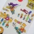 Import Cute cartoon body tattoo sticker / temporary tattoo for kids back sides with instruction from China
