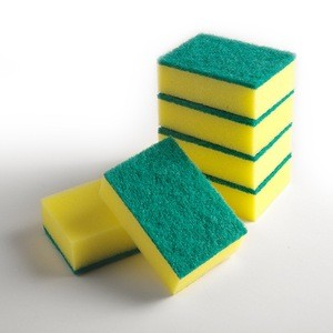 Daily necessity recyclable high quality kitchen cleaning sponge/kitchen cleaning sponge scrubber and sponge for dish