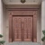 Import Decorative Embossed Copper Metal Double Front Entry Door_China from China