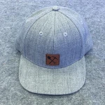 Design your own kids baseball cap custom wool baby hat snapback cap