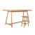 Import Desks/ Bamboo Simple Coffee / Low Laptop Table Nordic Style/ Living Room Rectangular Tea Table from China