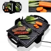 Detachable Non-Stick Coated   electric grill toaster high power