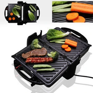 Detachable Non-Stick Coated   electric grill toaster high power
