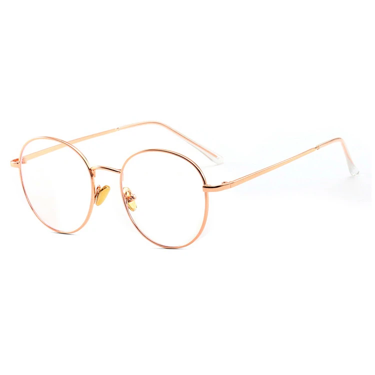 DHK9905 Metal Wire Optical Eyewear Woman Man Computer Anti Blue Light Eyewear Eye Glasses 2021