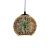 Import dia 20 cm 3D bubble glass fireworks decoration single bottle led hanging pendant lighting from China
