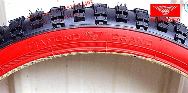 Diamond Brand 24x1.95 red bicycle tires