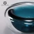 Diamond Star Wholesale Blue Transparent Table Round Vase Bowl for Centerpieces