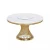 Import dining room furniture Home mesa de comedor marble dining table set 8 seater round table a manger complet Concrete mesa de jantar from China