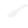 Dinner Tools Biodegradable Disposable CPLA  Fork with Serrated Blade