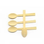 Disposable Bamboo Cutlery 6.7 inch Bamboo Fork Spoon Knife Utensils Set