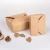 Import Disposable eco-friendly kraft clip-on food box Fried chicken French fries box from China