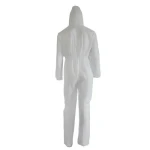 Disposable Nonwoven PP Coverall with Zipper Hood Elastic Waist Sleeve and Leg