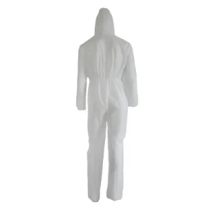 Disposable Nonwoven PP Coverall with Zipper Hood Elastic Waist Sleeve and Leg