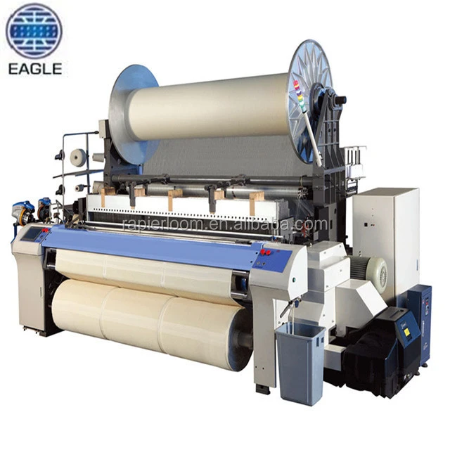 double servo systemr terry towel rapier loom weaving machine