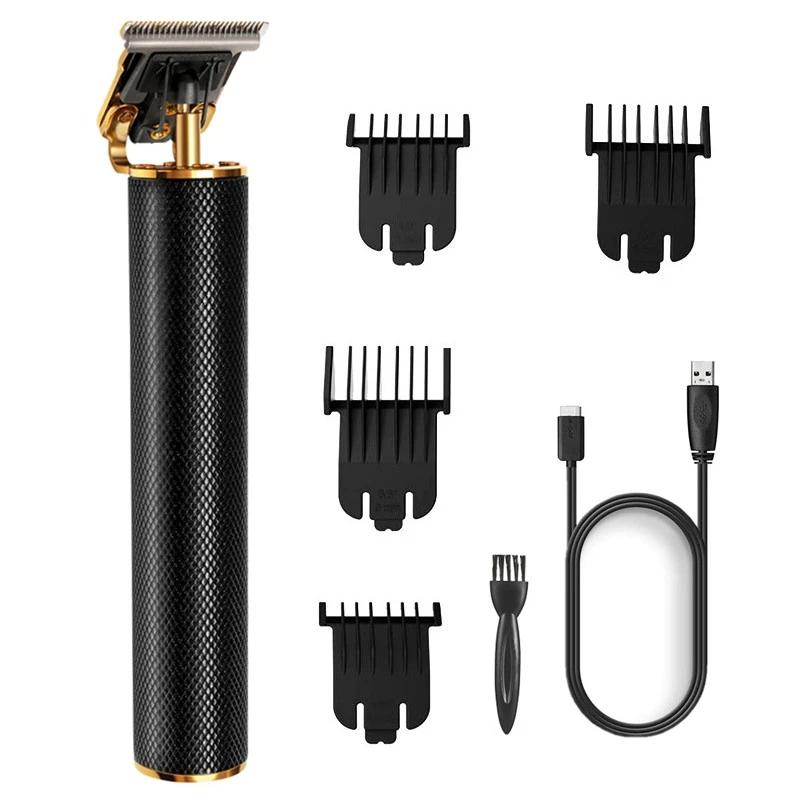 Dropshipping  Professional Electric USB Charging for men Hair Clipper Cordless TrimmerHair Cut Machine