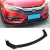 Import DTOUCH  3PCS  Universal Car Front Bumper Lip Body Kit  universal Car front lip adjustable combination  gloss black from China
