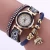 Import Duoya Luxury Top Brand Fashion Women Watches Gold Elephant Quartz Ladies Crystal Dress Bracelet Clock Female Wristwatches Gift from China
