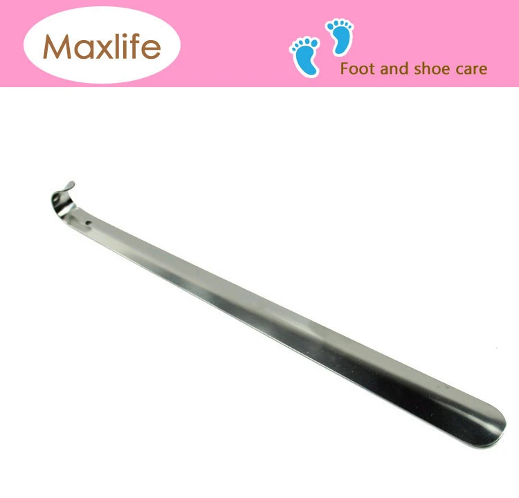 Durable Stainless Steel Shoe Horn Lifter Shoehorn Long Handle shoe horn 16-58cm 5 Sizes