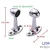 Import Durable Zinc Oval Wardrobe Closet Rod Holder Flanges from Taiwan