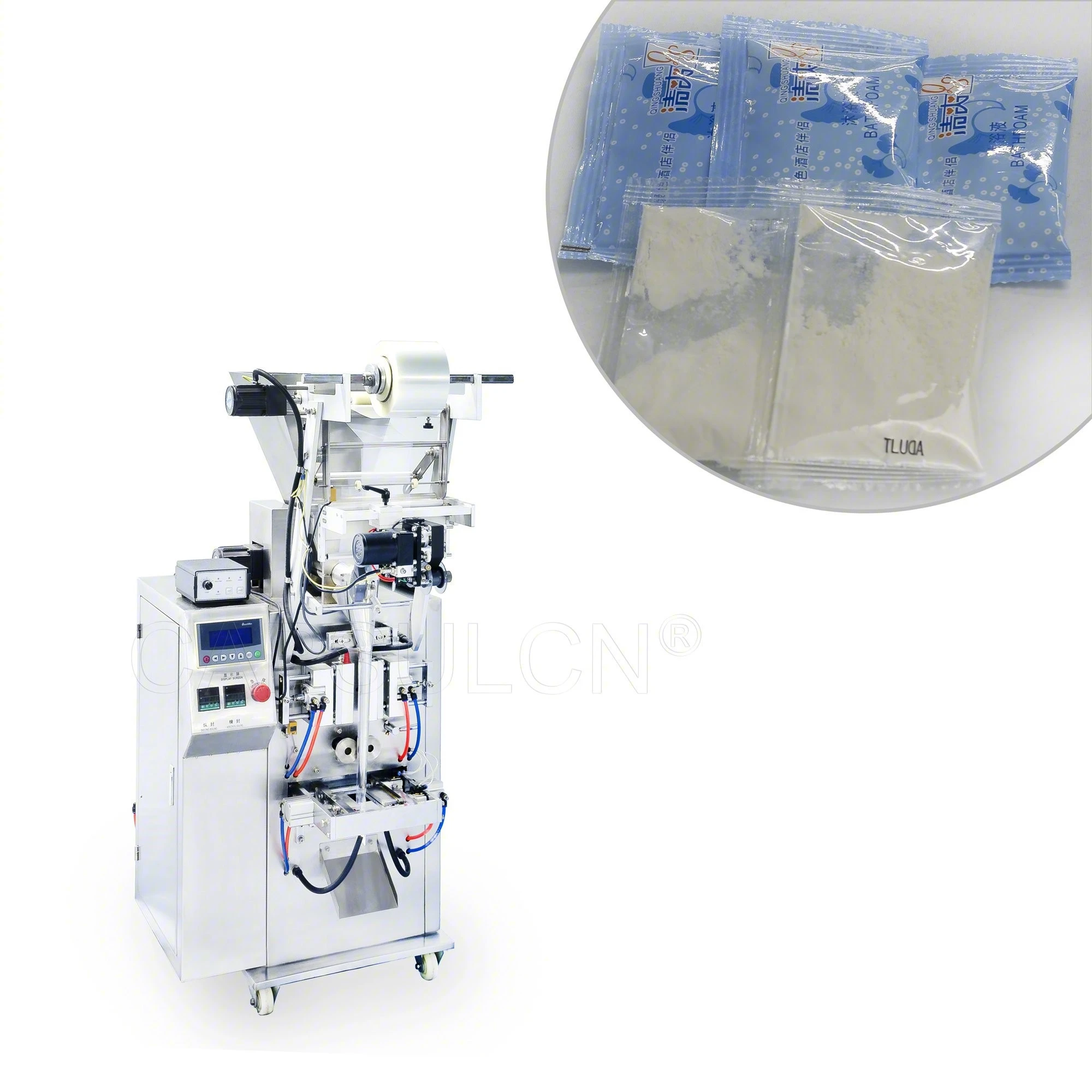 DXDF-300 Manual Bleaching Detergent Soap Powder Filling Packing Machine