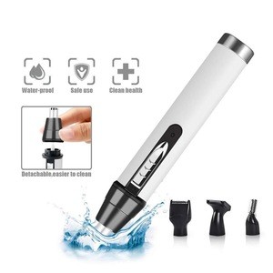 Ear and Nose Hair Trimmer for Men,Professional USB Rechargeable Eyebrow Hair Remover 4 in 1 Eyebrow Trimmer for Women