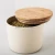 Import Eco-friendly and hot sale condiment set with bamboo fiber lid seasoning pot from China