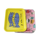 Eco-friendly Bamboo Fiber snack Tray-wEcological biological eco biodegradable bamboo fiber food tray serving dish plate