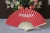 Import eco-friendly Folk art promotional gifts bamboo folding hand fan advertising fan from China