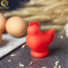 Egg Yolk Seperator/Filter/Divider - Chicken Shaped Food Grade Silicone Egg Yolk Separator Cooking Tools(Red)