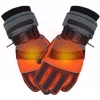 Electric Heated Gloves USB Rechargeable Heating Gloves Motorcycle Winter Camping Ski Gloves Mens Waterproof Women Riding
