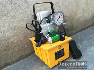 Electric motor hydraulic pump DBD750-D1/D2/D3 portable power pack electric hydraulic pump with 8L oil tank, Jeteco Tools