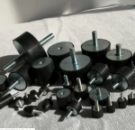 Electric Mounts Buffer Anti Vibration Threaded  Rubber Steel Shock Mount Isolator Antivibrations Shock Absorber