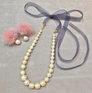 Elegant and Original loose pearl beads SHINKO Cotton pearl at wholesale prices , made of 100% cotton